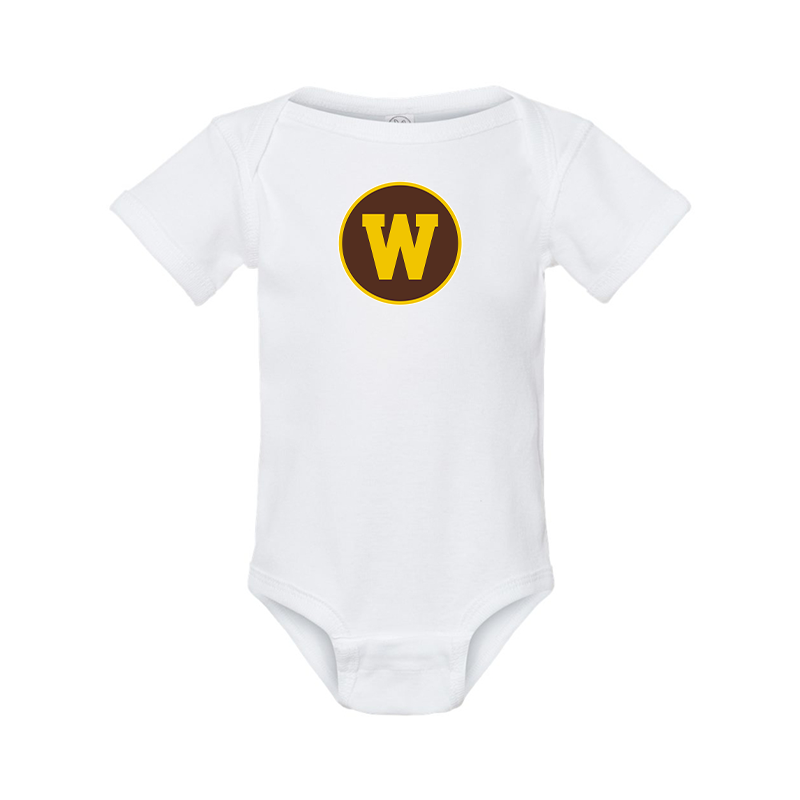 Western Michigan Broncos Rabbit Skins Infant Baby Rib Bodysuit